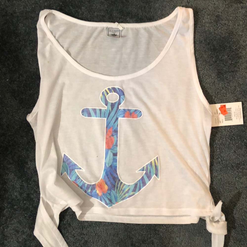 Anchor tank top with tags size xl